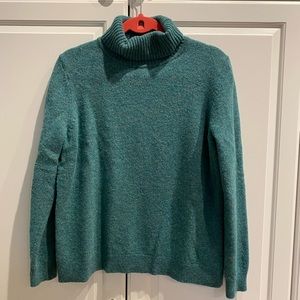 Beautiful Woolovers Teal Lambswool Sweet